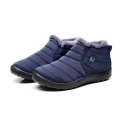 Bottes anti-skid chaudes pour hommes étanches